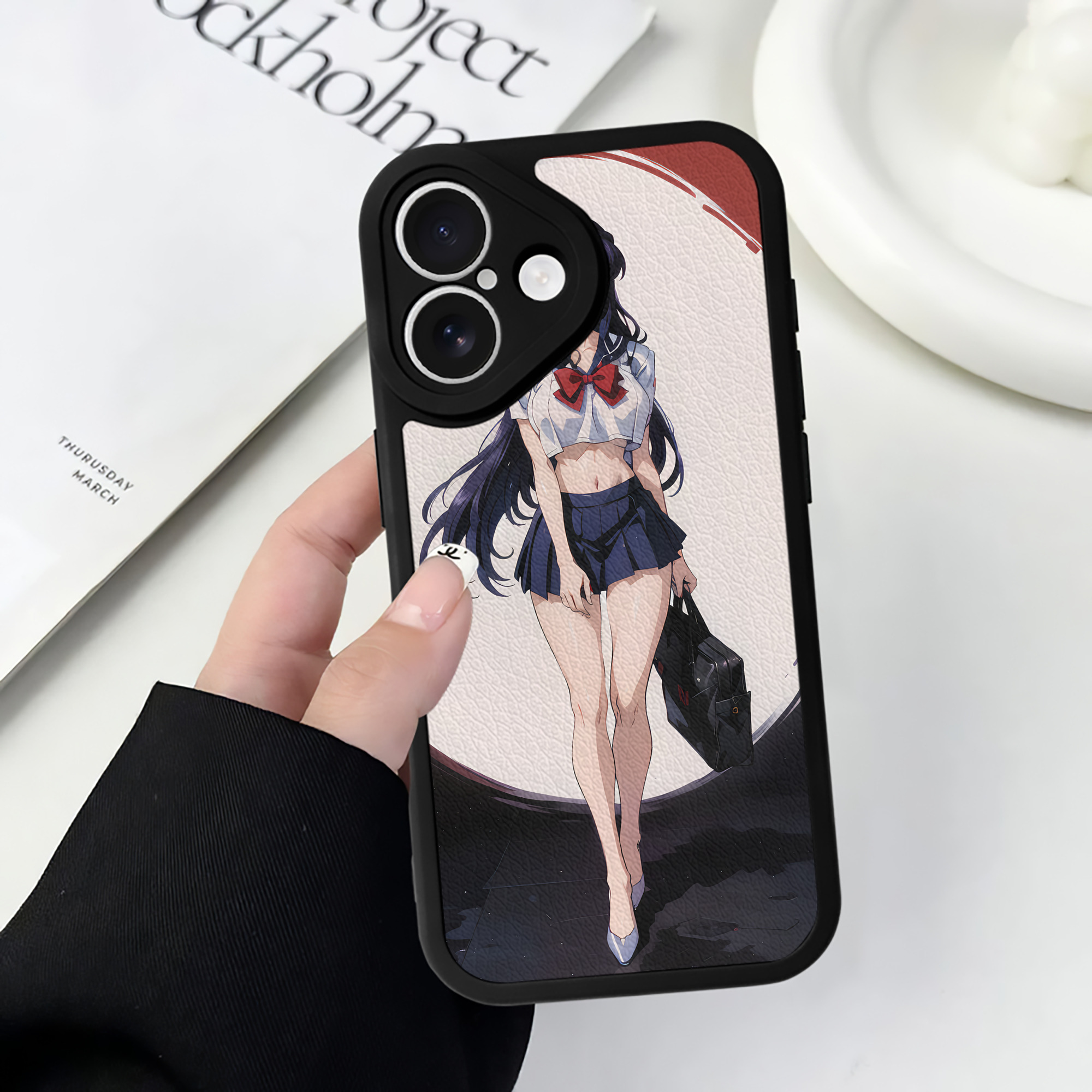 （画像用） EVA 新世紀エヴァンゲリオン 【iPhone 16シリーズ対応】シリコンスマホケース（レザー調） 材質：シリコン